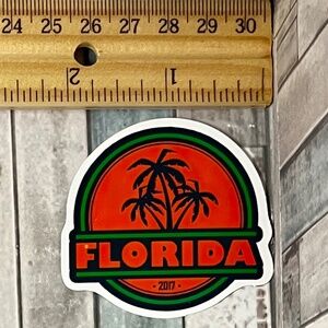 🌀10/$10🌀 Florida Reusable Waterproof Vinyl Sticker Decal